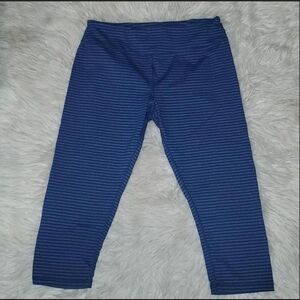 KYODAN BLUE STRIPPED LEGGINGS